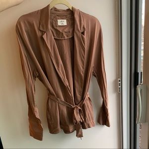 Aritzia Wilfred flowy blazer